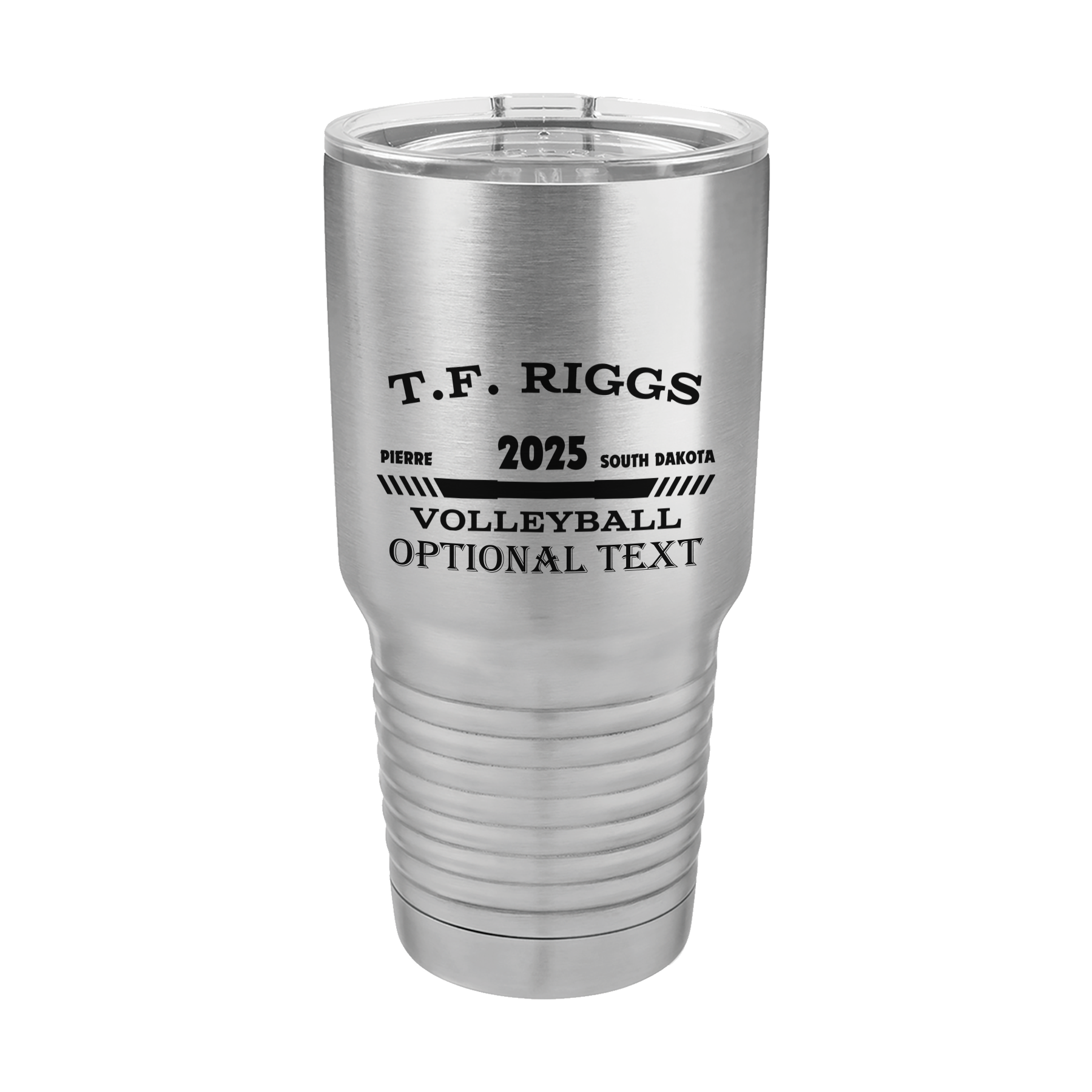 T.F. Riggs Volleyball 30 oz Ringneck Tumbler