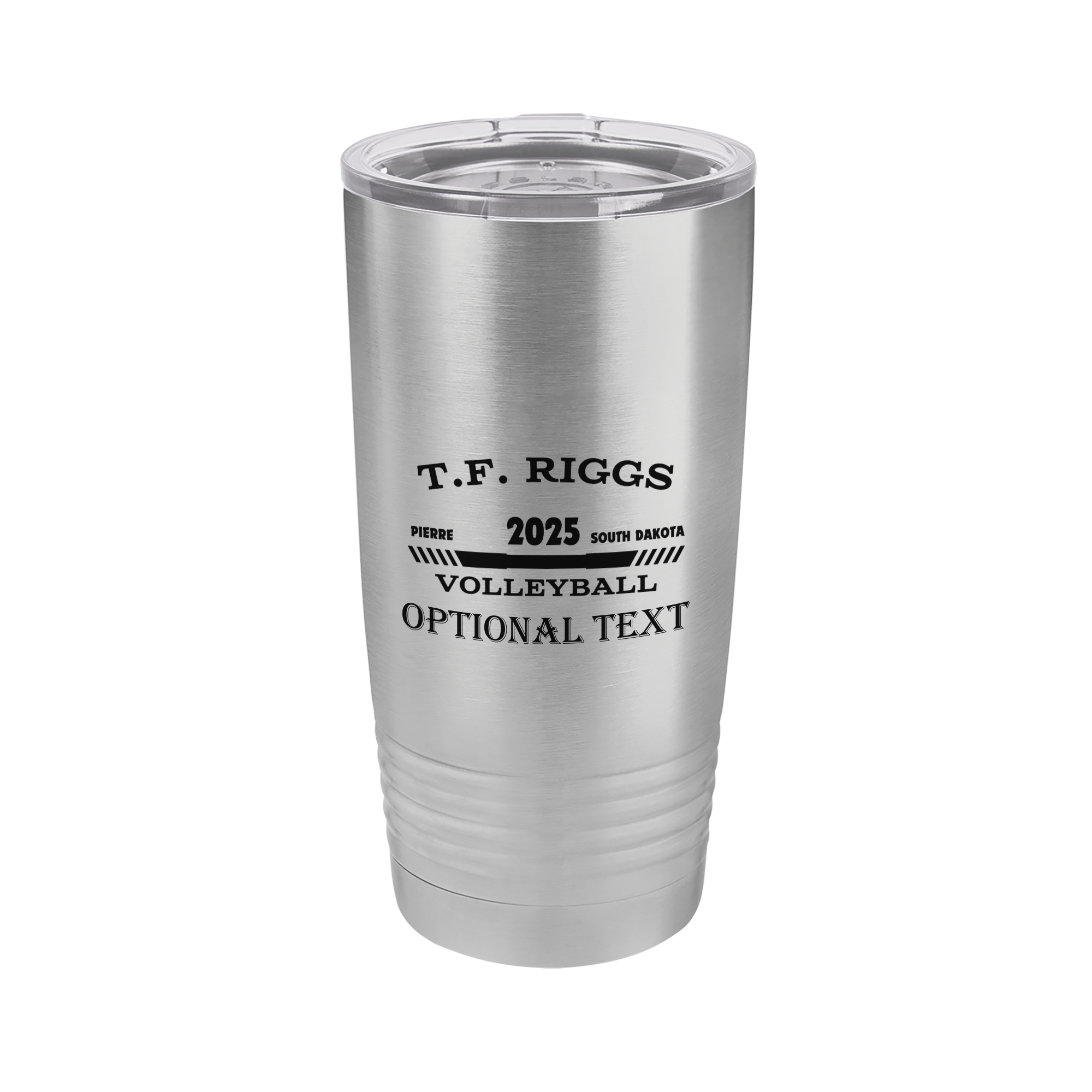T.F. Riggs Volleyball Fan Gear 20oz Tumbler