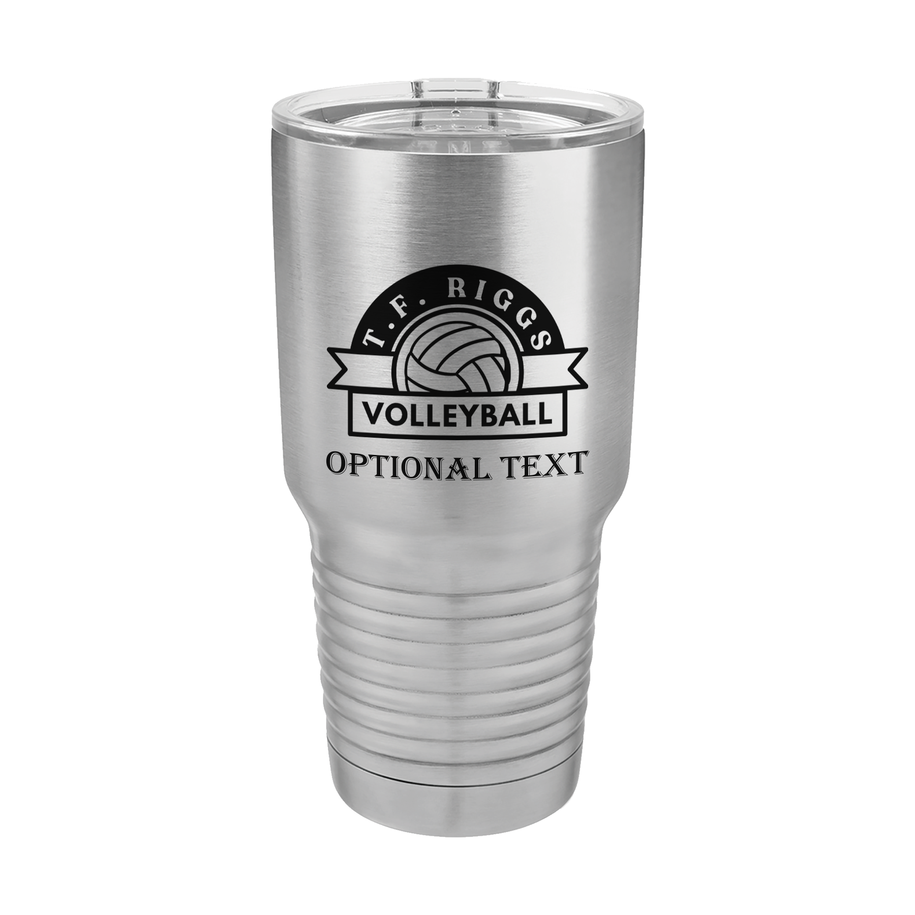 T.F. Riggs Volleyball 30 oz Ringneck Tumbler for Fans