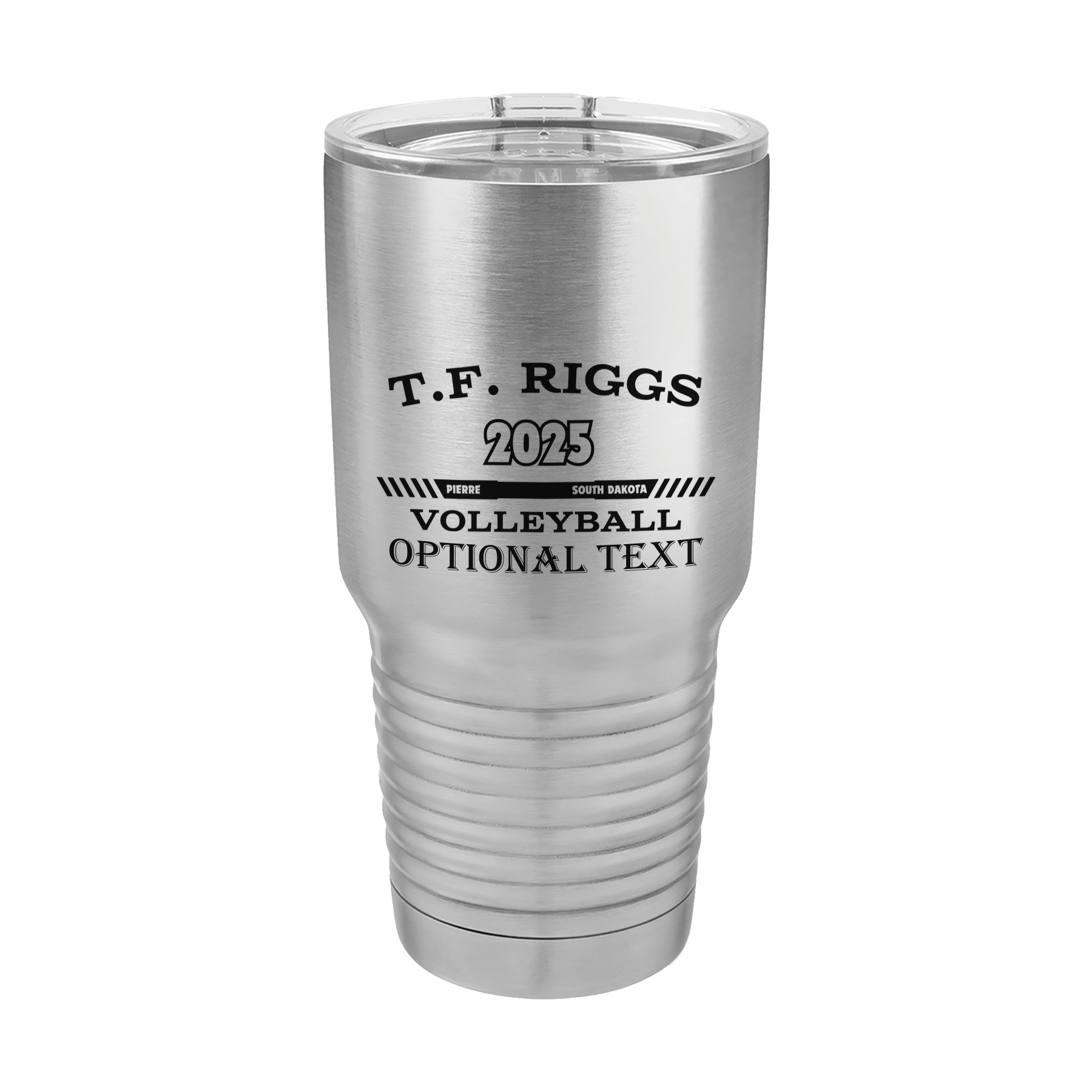 T.F. Riggs Volleyball Game Day 30 oz Ringneck Tumbler
