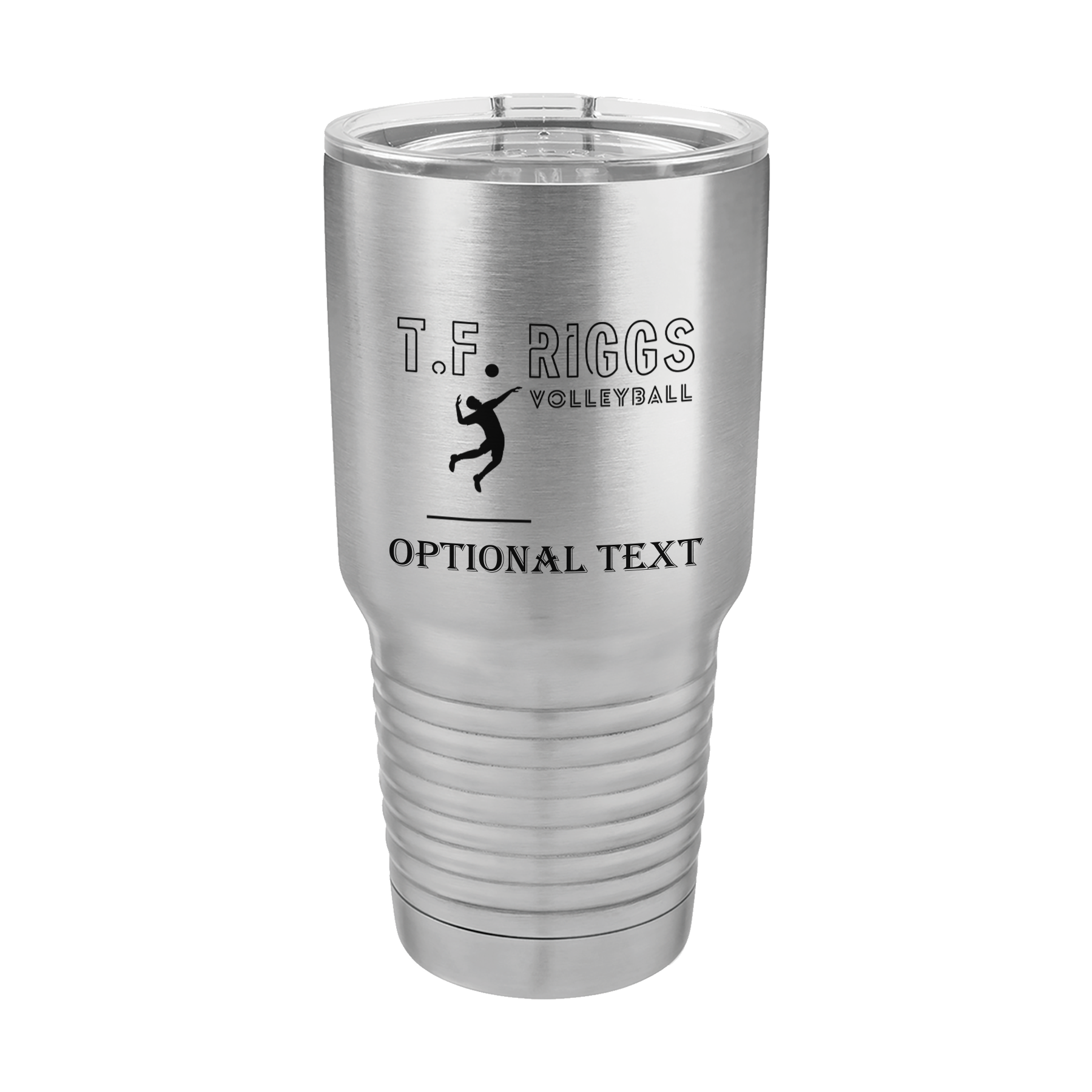 T.F. Riggs Volleyball School Pride 30 oz Ringneck Tumbler