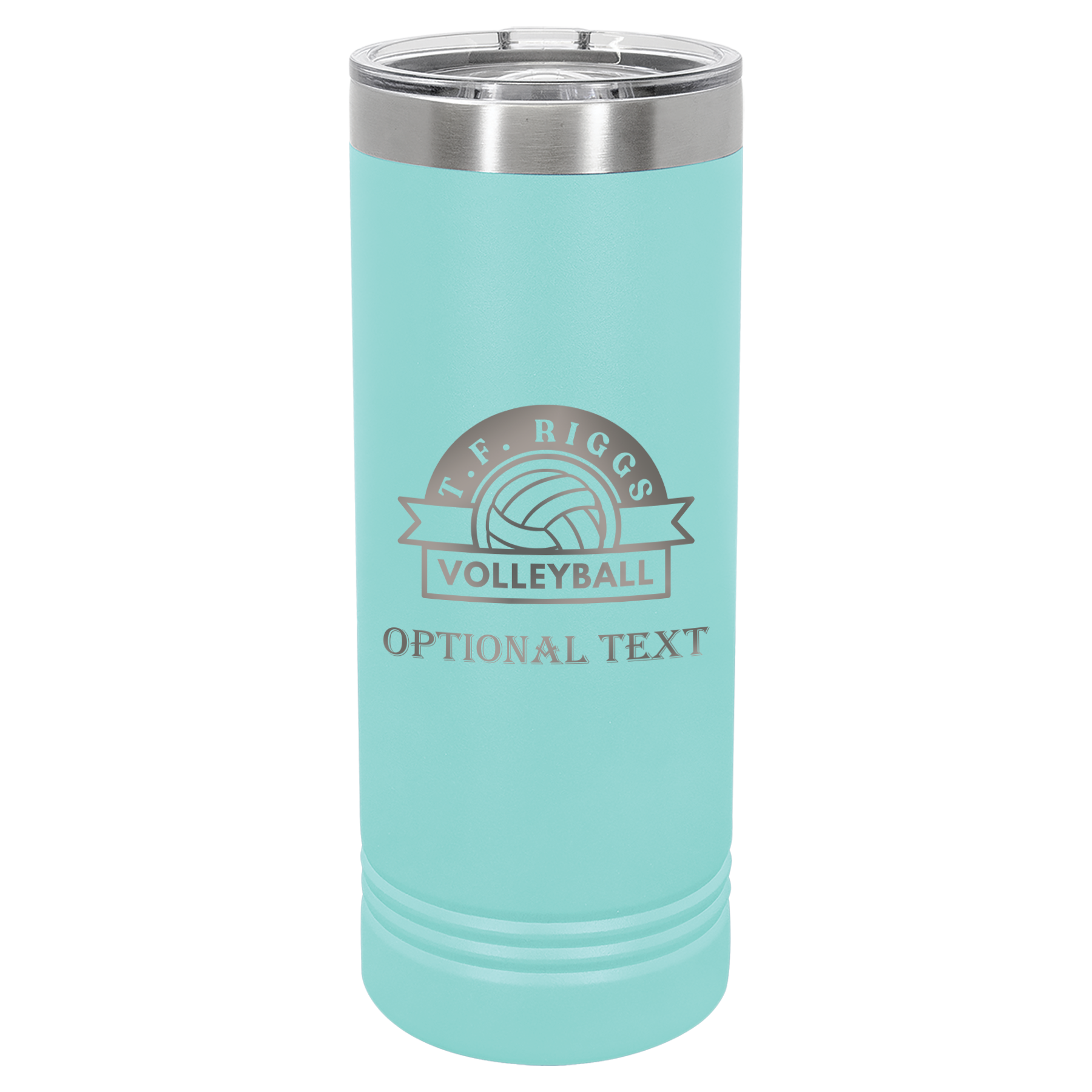 T.F. Riggs Volleyball Team Spirit 22 oz Skinny Tumbler