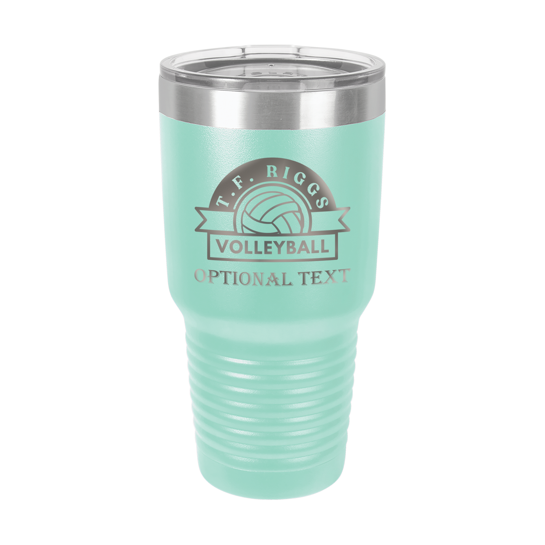 T.F. Riggs Volleyball 30 oz Ringneck Tumbler for Fans