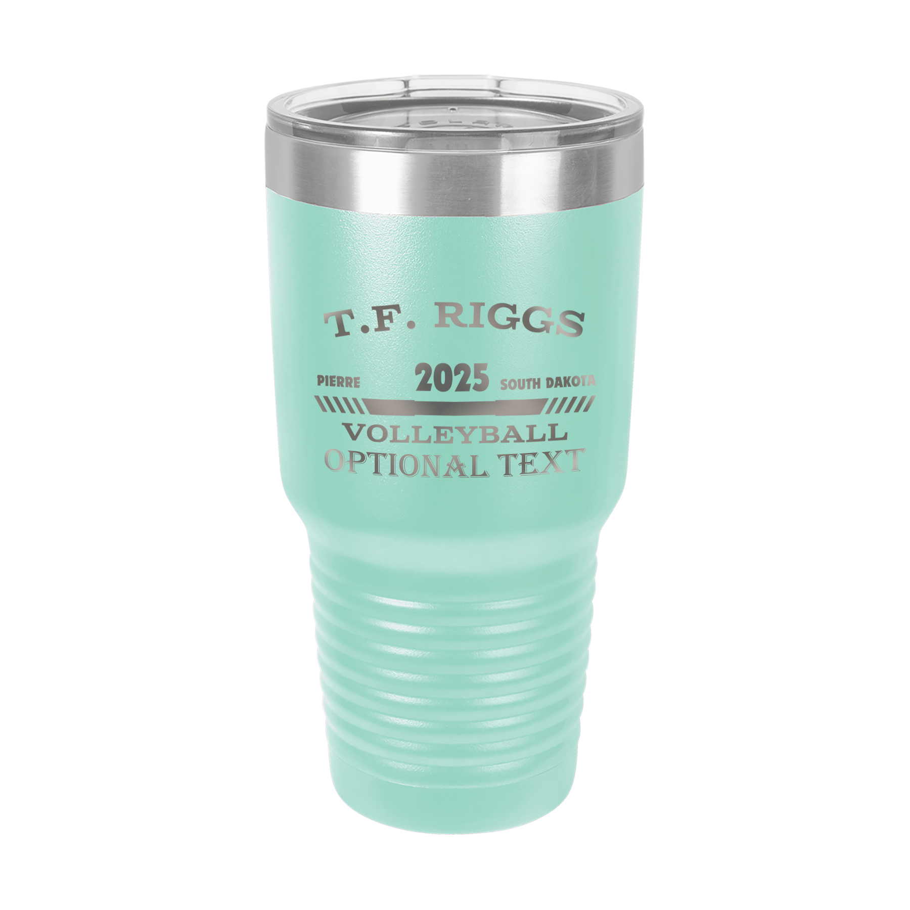 T.F. Riggs Volleyball 30 oz Ringneck Tumbler
