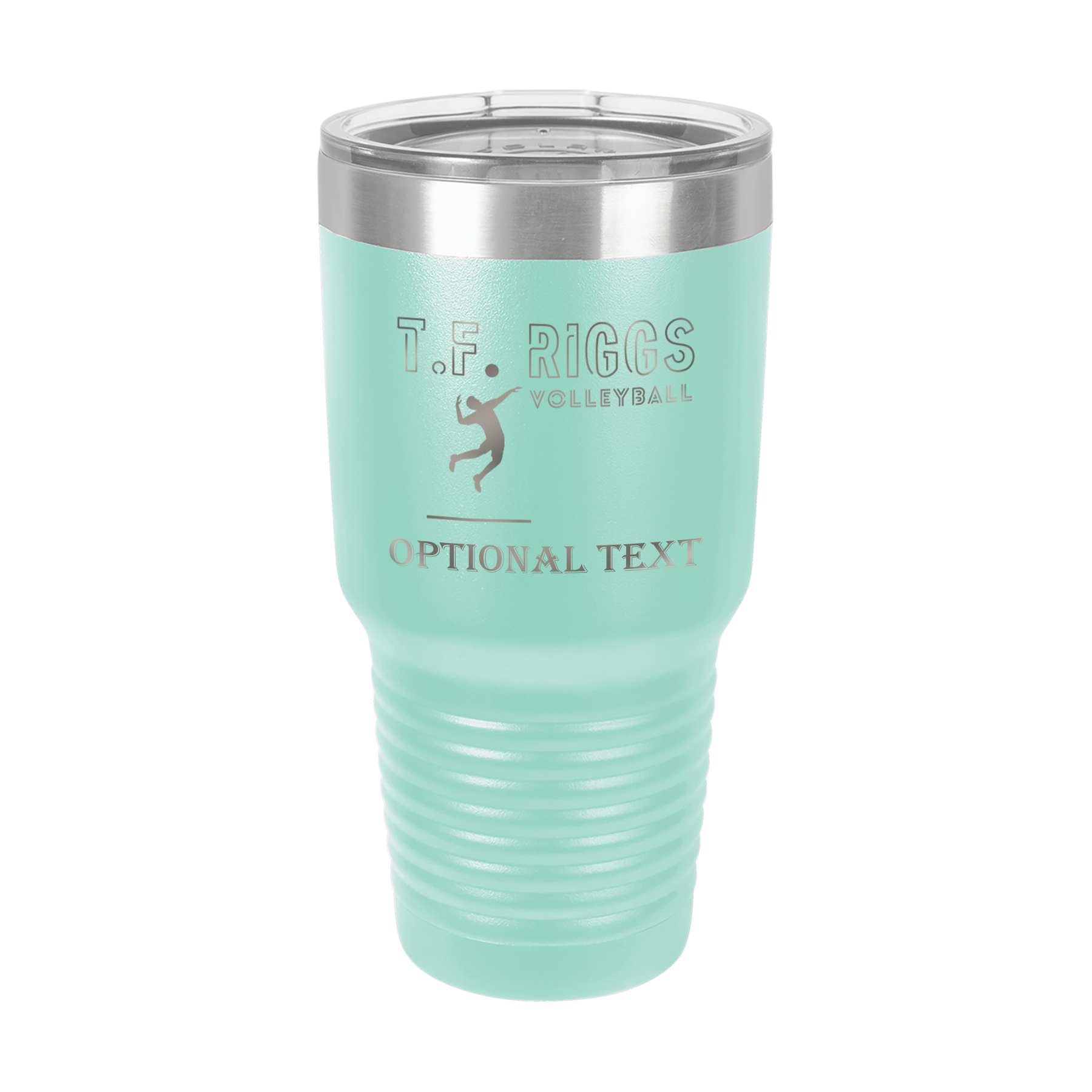 T.F. Riggs Volleyball School Pride 30 oz Ringneck Tumbler