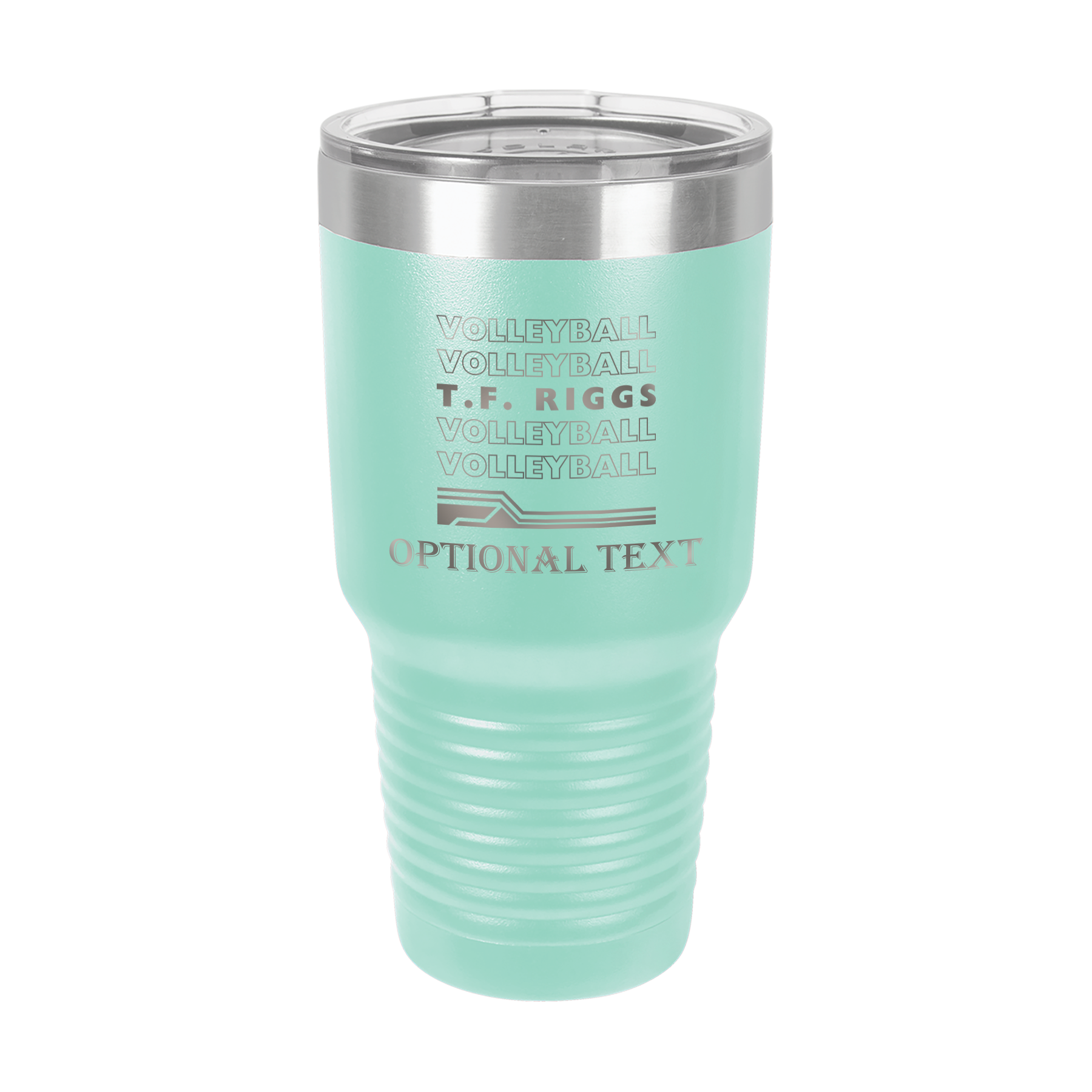 T.F. Riggs Volleyball Supporter 30 oz Ringneck Tumbler