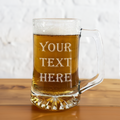 Personalized 25oz Beer Mug - Engraved Your Text