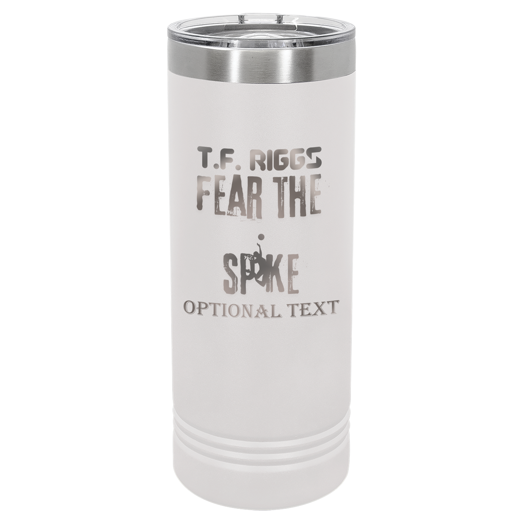 T.F. Riggs Volleyball Match Day 22 oz Skinny Tumbler
