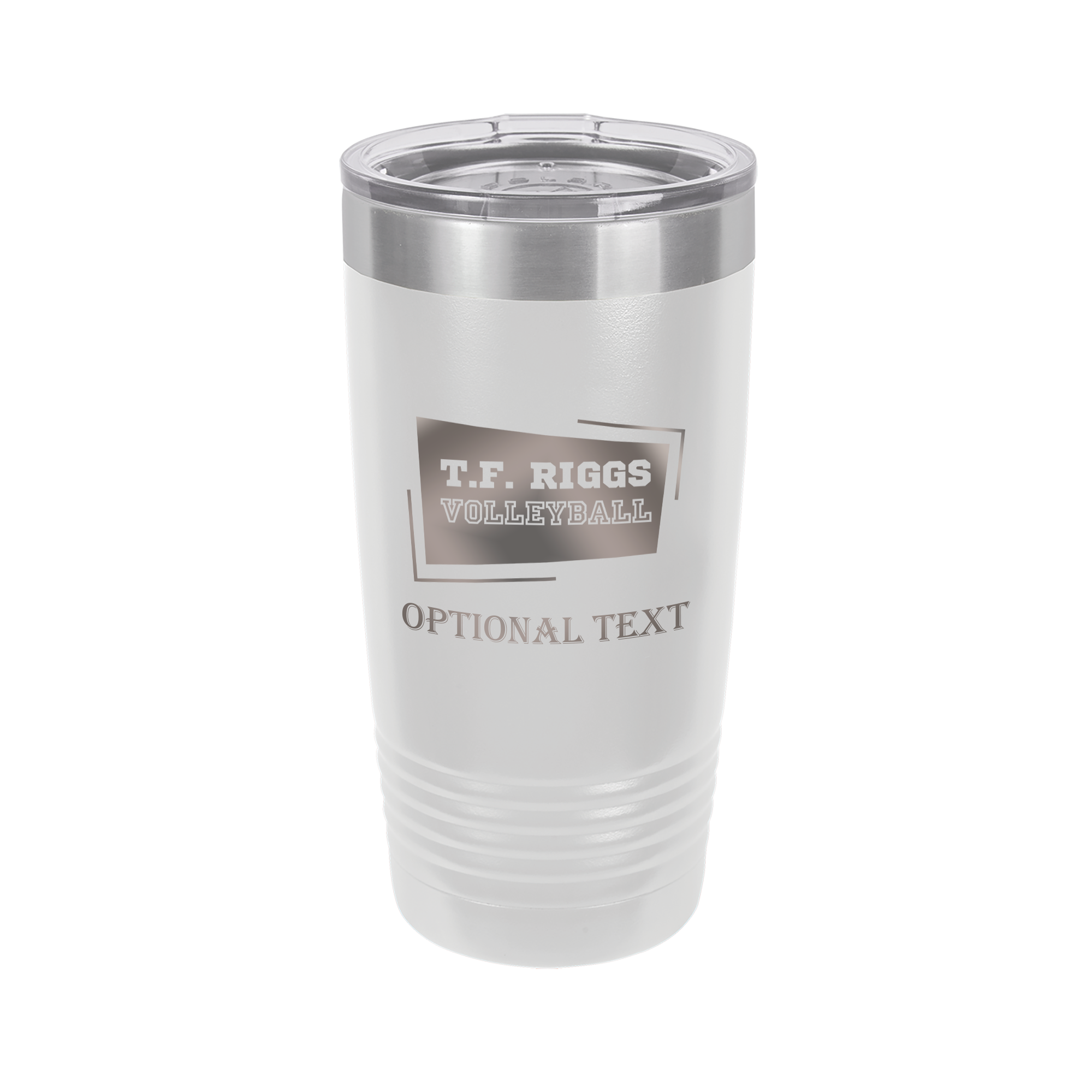 T.F. Riggs Volleyball Team Spirit 20 oz Ringneck Tumbler