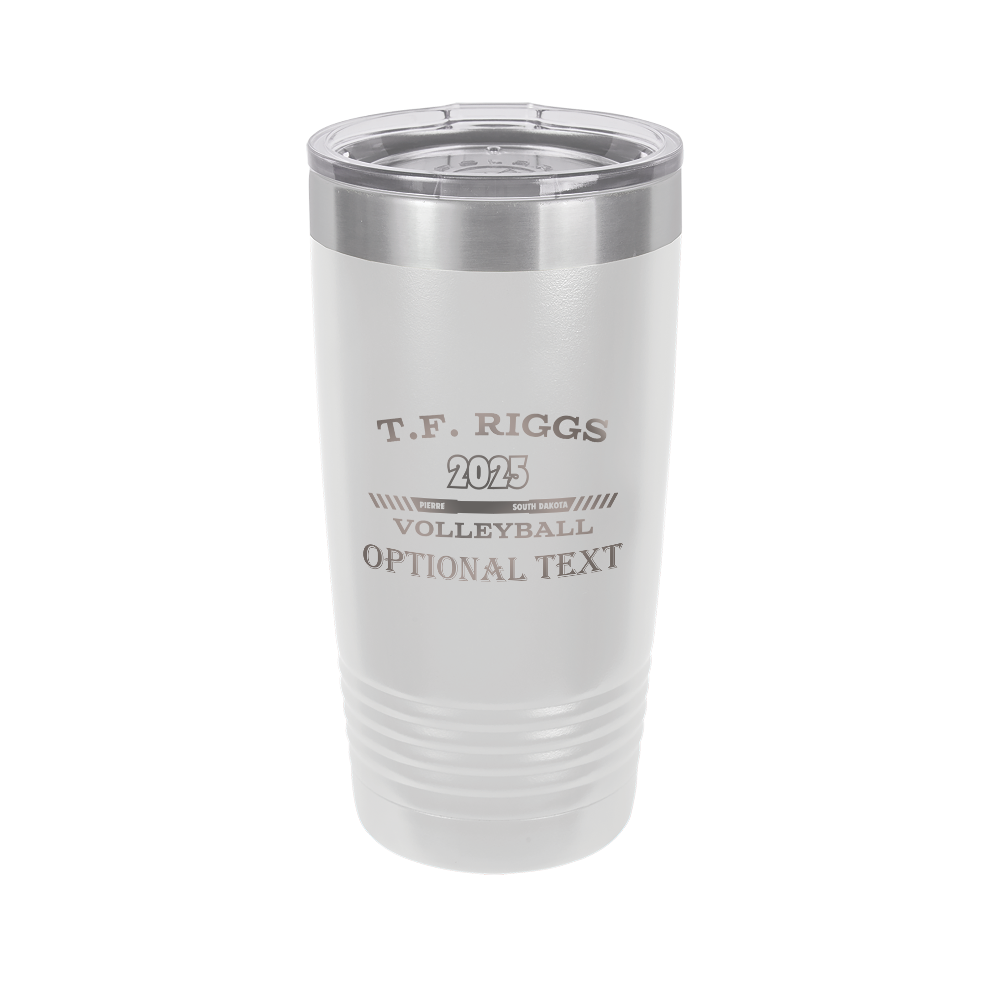 T.F. Riggs Volleyball Game Day 20oz Tumbler