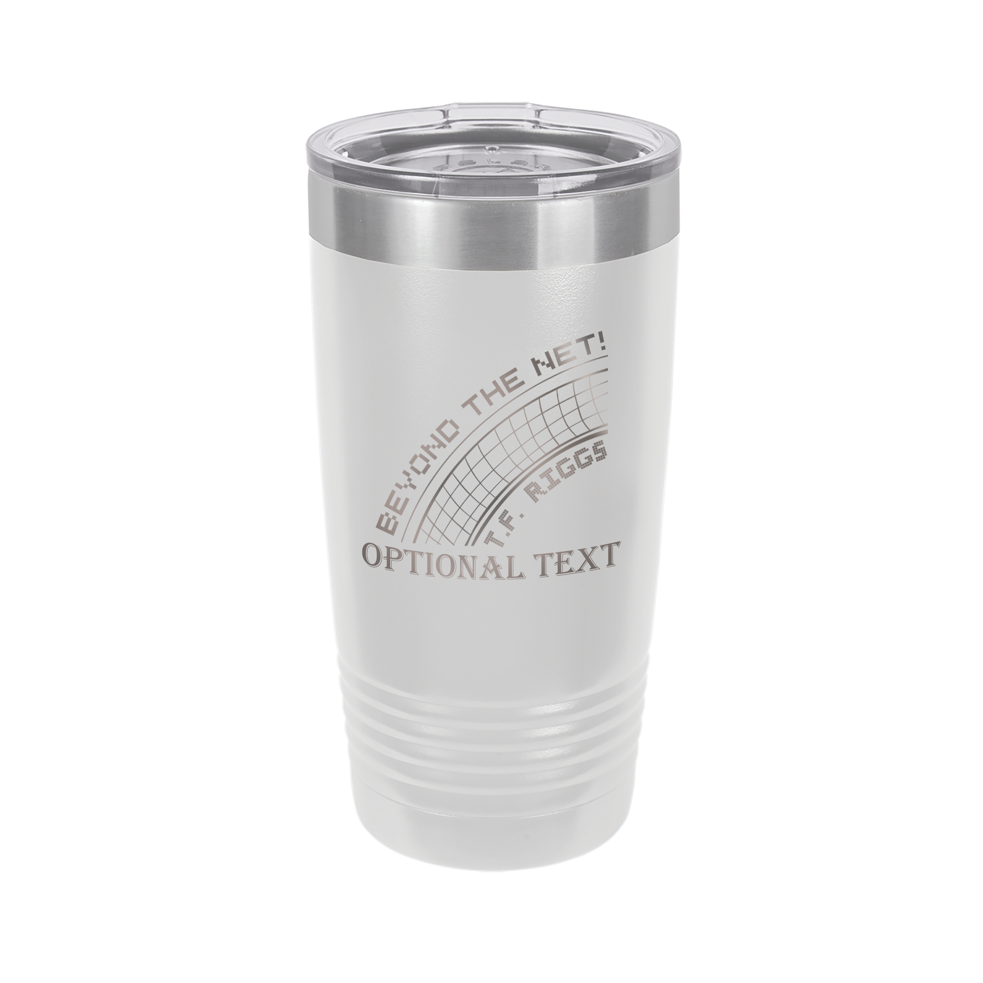 T.F. Riggs Volleyball Supporter Gift, 20 oz Ringneck Tumbler