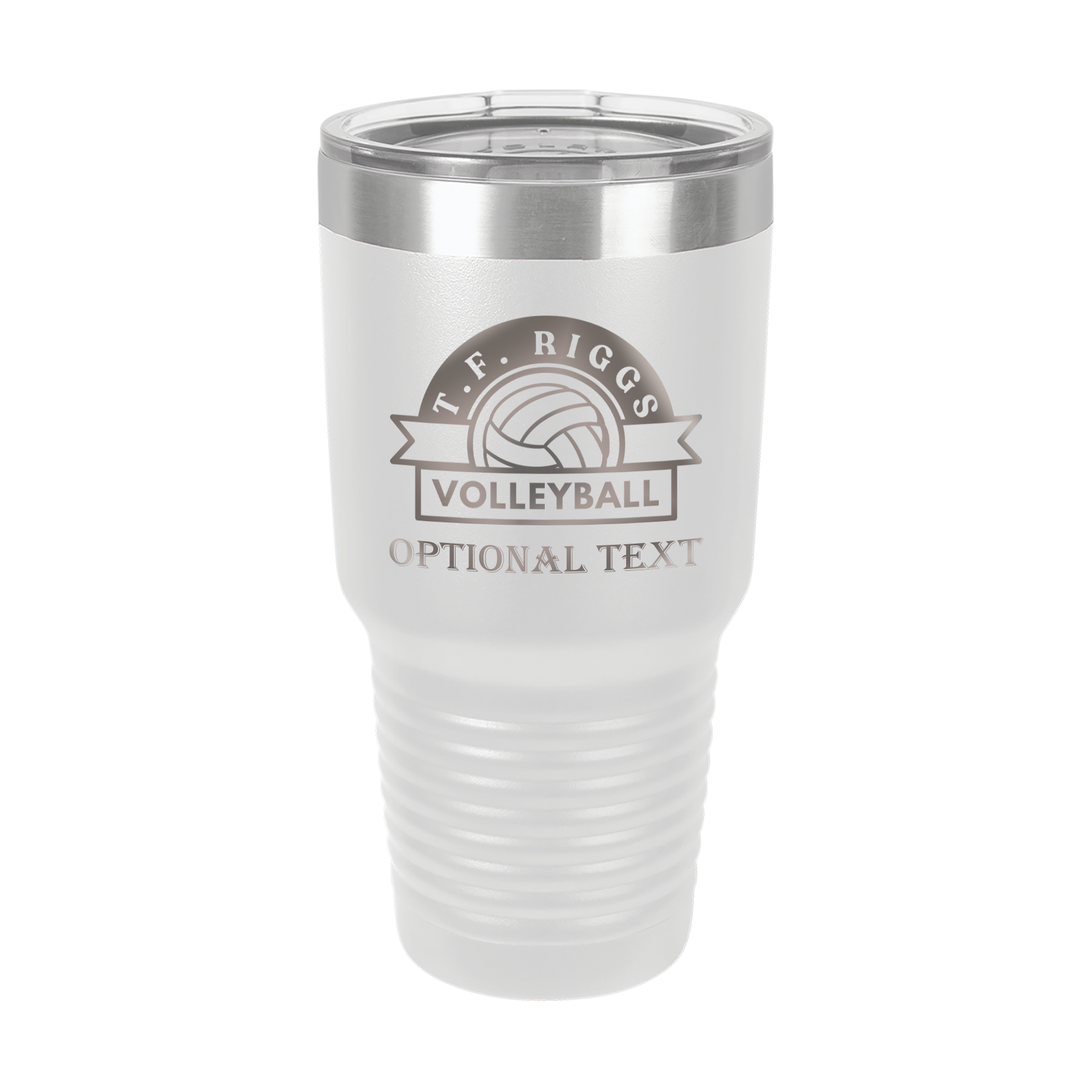 T.F. Riggs Volleyball 30 oz Ringneck Tumbler for Fans