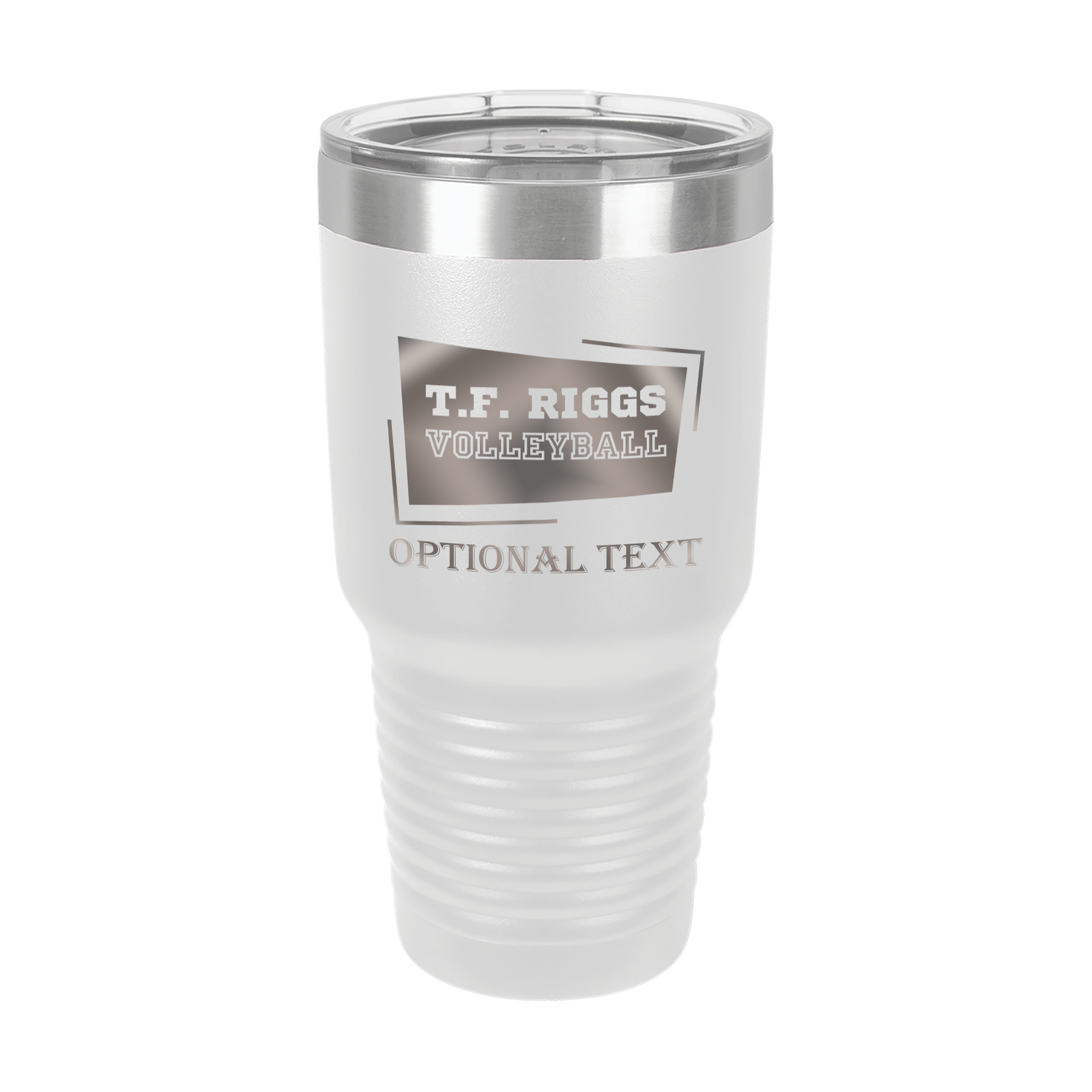 T.F. Riggs Volleyball Spirit 30 oz Ringneck Tumbler