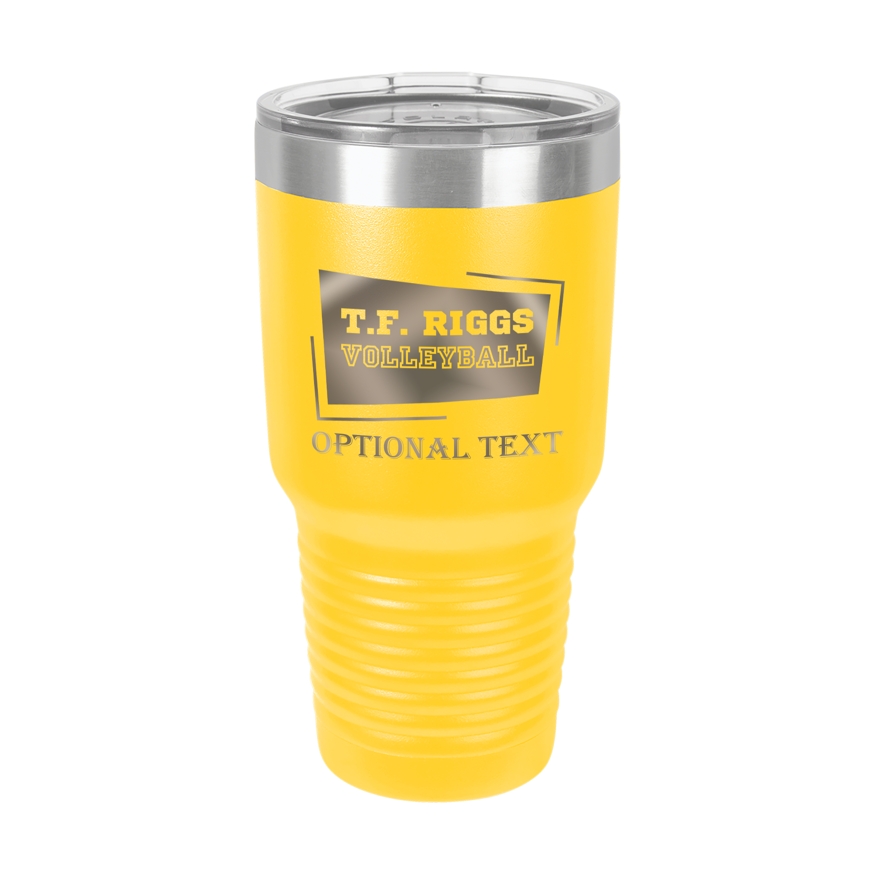 T.F. Riggs Volleyball Spirit 30 oz Ringneck Tumbler