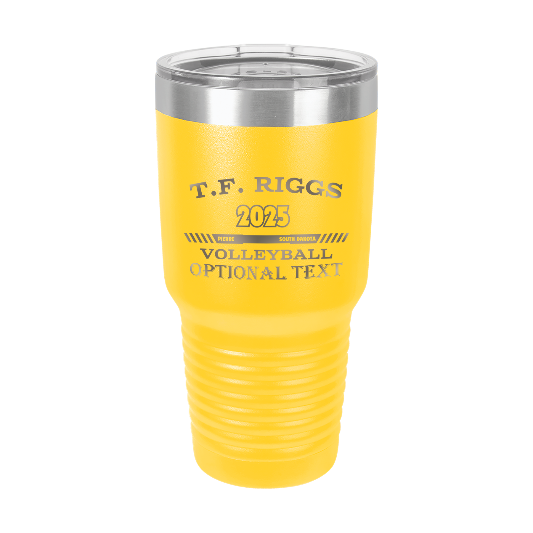T.F. Riggs Volleyball Game Day 30 oz Ringneck Tumbler