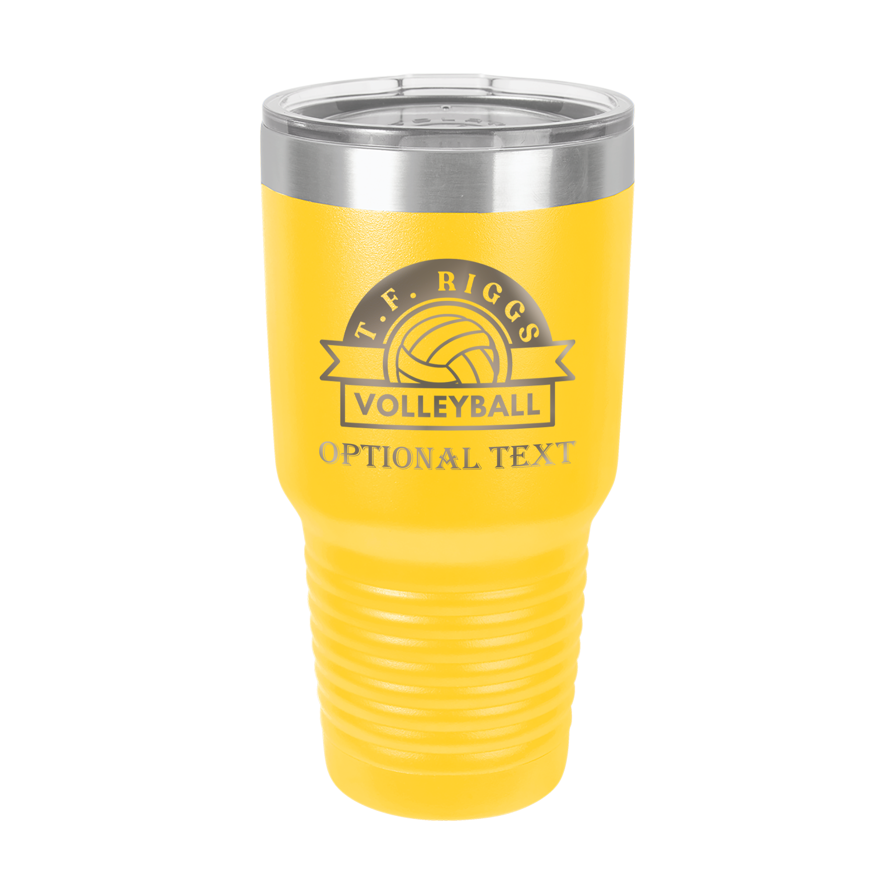 T.F. Riggs Volleyball 30 oz Ringneck Tumbler for Fans