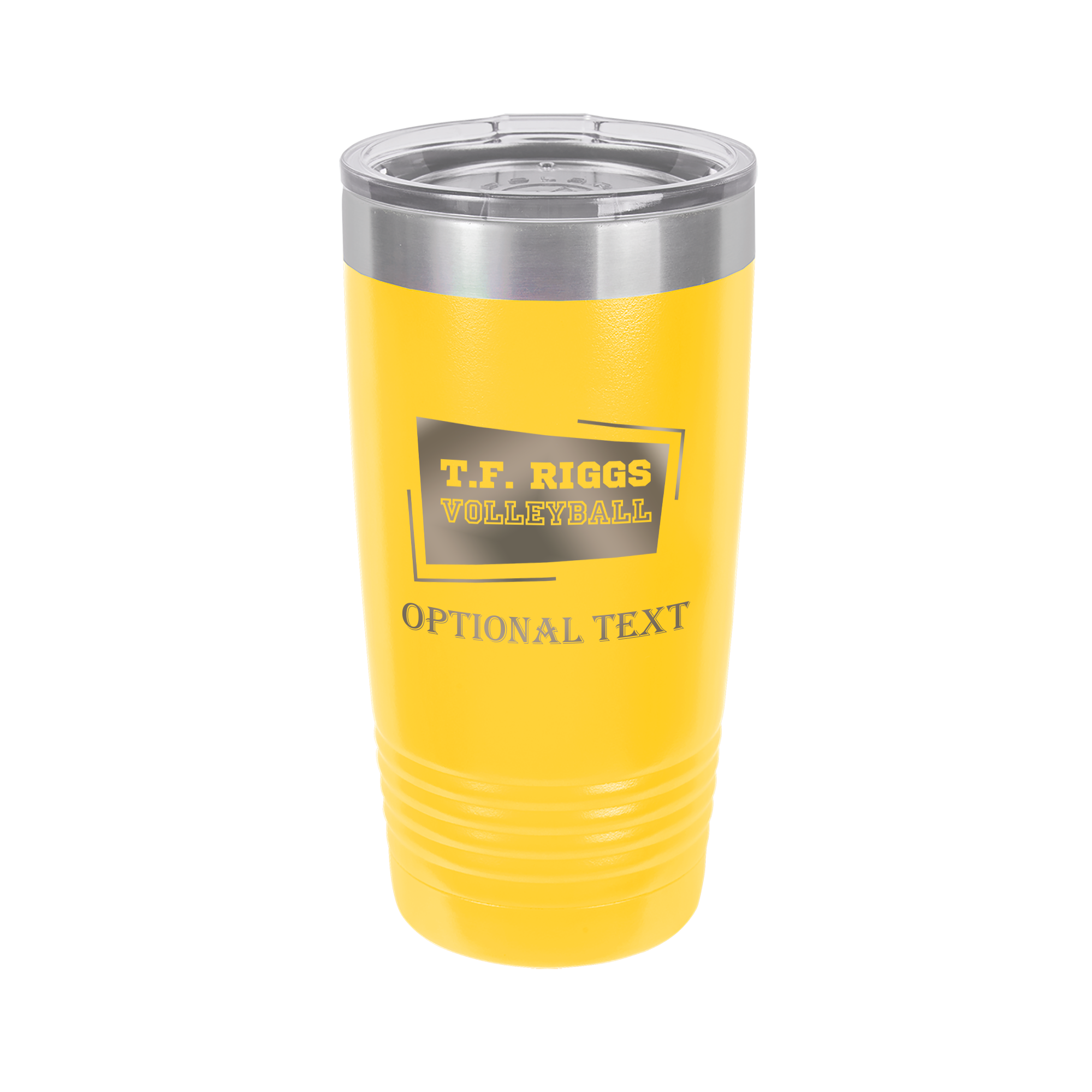 T.F. Riggs Volleyball Team Spirit 20 oz Ringneck Tumbler