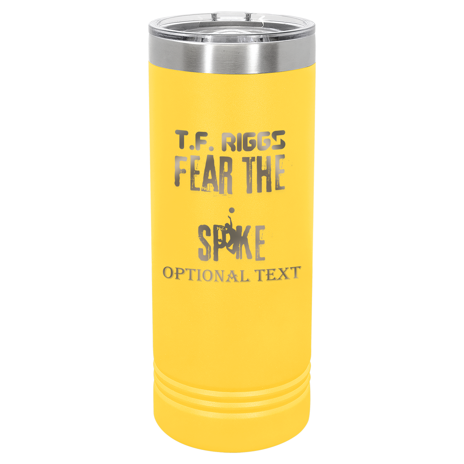 T.F. Riggs Volleyball Match Day 22 oz Skinny Tumbler