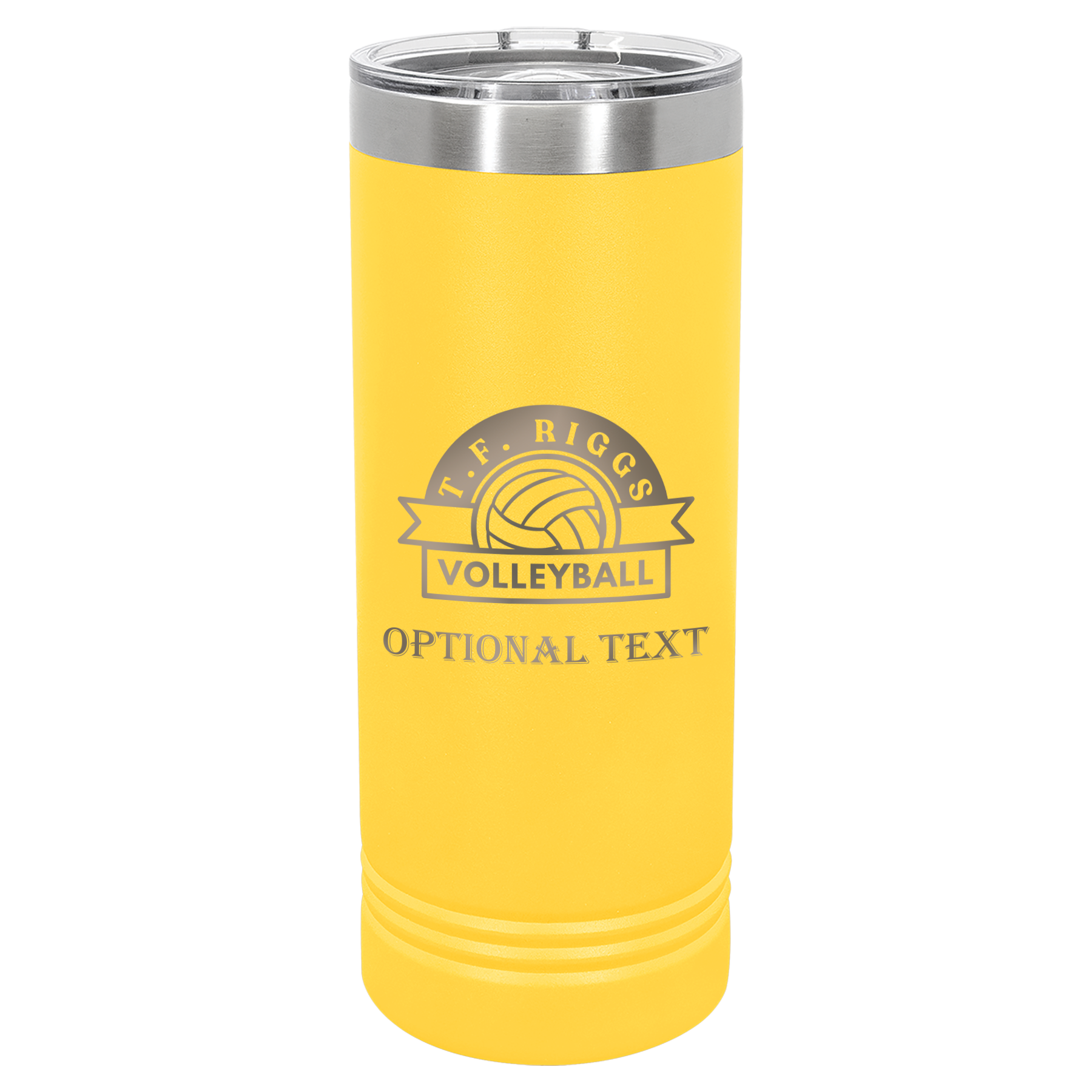 T.F. Riggs Volleyball Team Spirit 22 oz Skinny Tumbler
