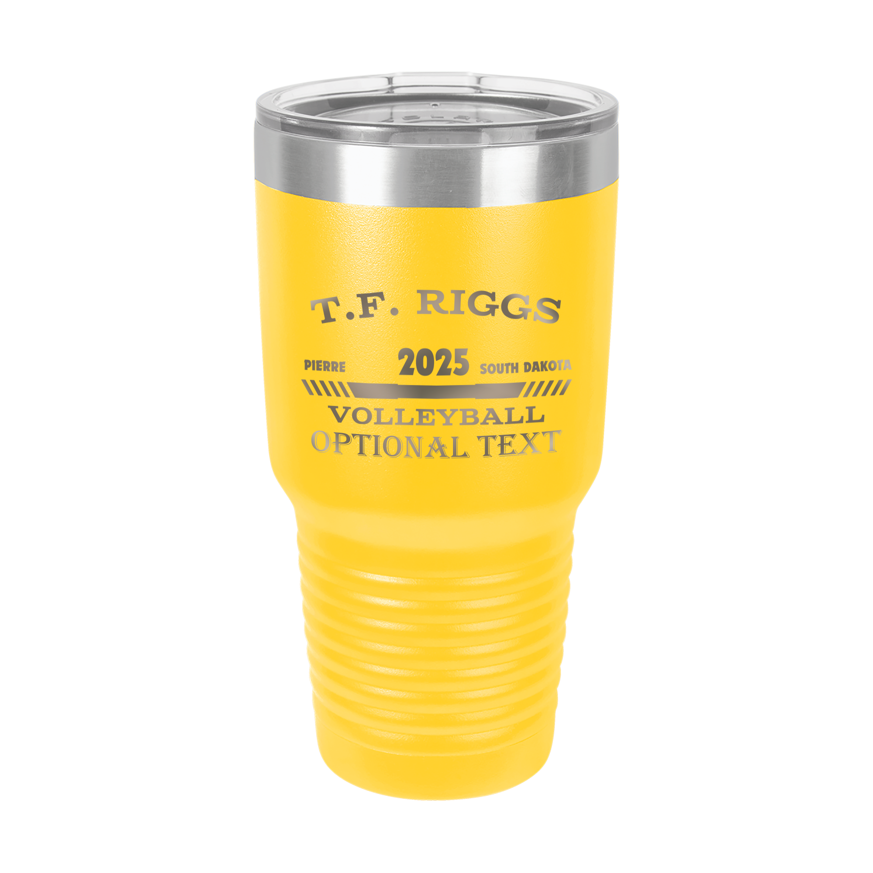 T.F. Riggs Volleyball 30 oz Ringneck Tumbler