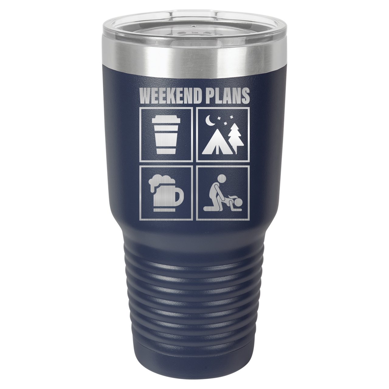 Weekend Plans Lovely Tumbler