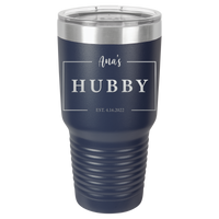 Thumbnail for Hubby Anniversary 30oz Ringneck Tumbler