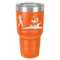 Thumbnail for Custom Fishing 30oz Ringneck Tumbler