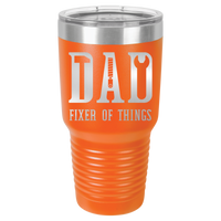 Thumbnail for Dad Fixer of Things 30oz Ringneck Tumbler