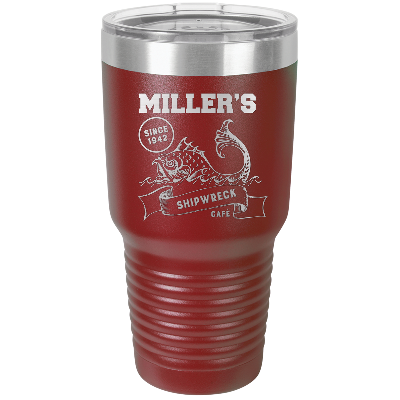 Miller's Shipwreck Cafe Tumbler Bottle