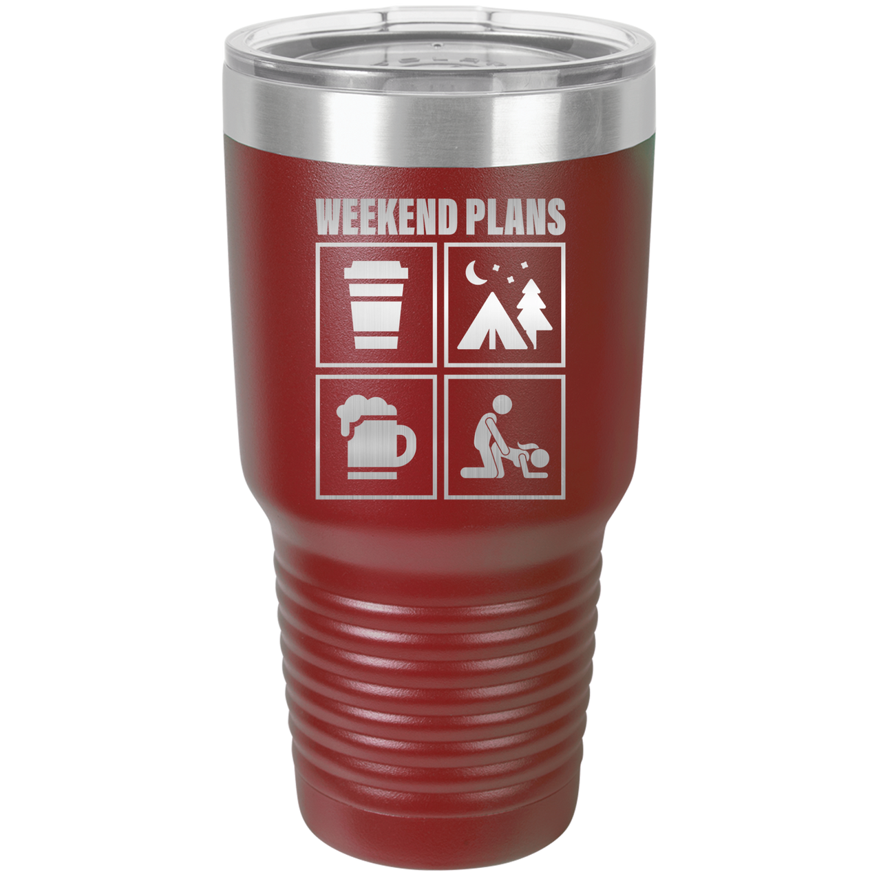 Weekend Plans Lovely Tumbler