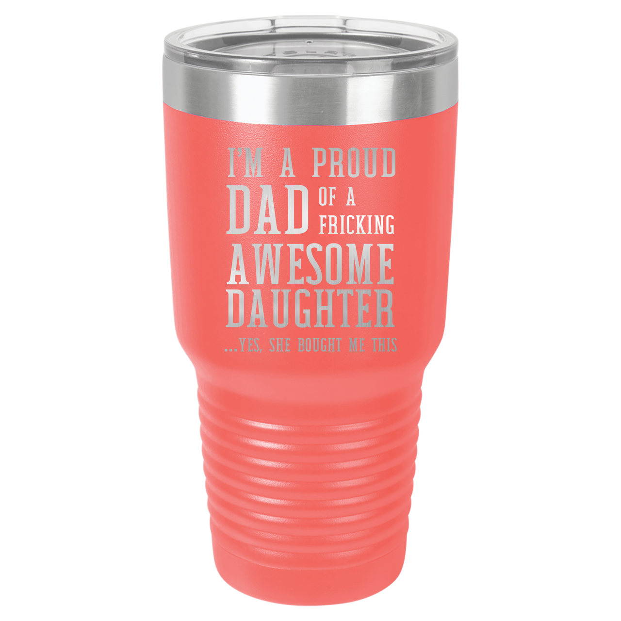 I'm a Proud Dad 30oz Ringneck Tumbler