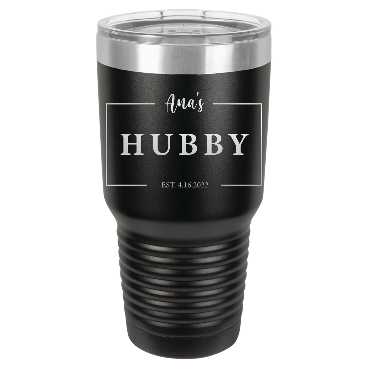 Hubby Anniversary 30oz Ringneck Tumbler