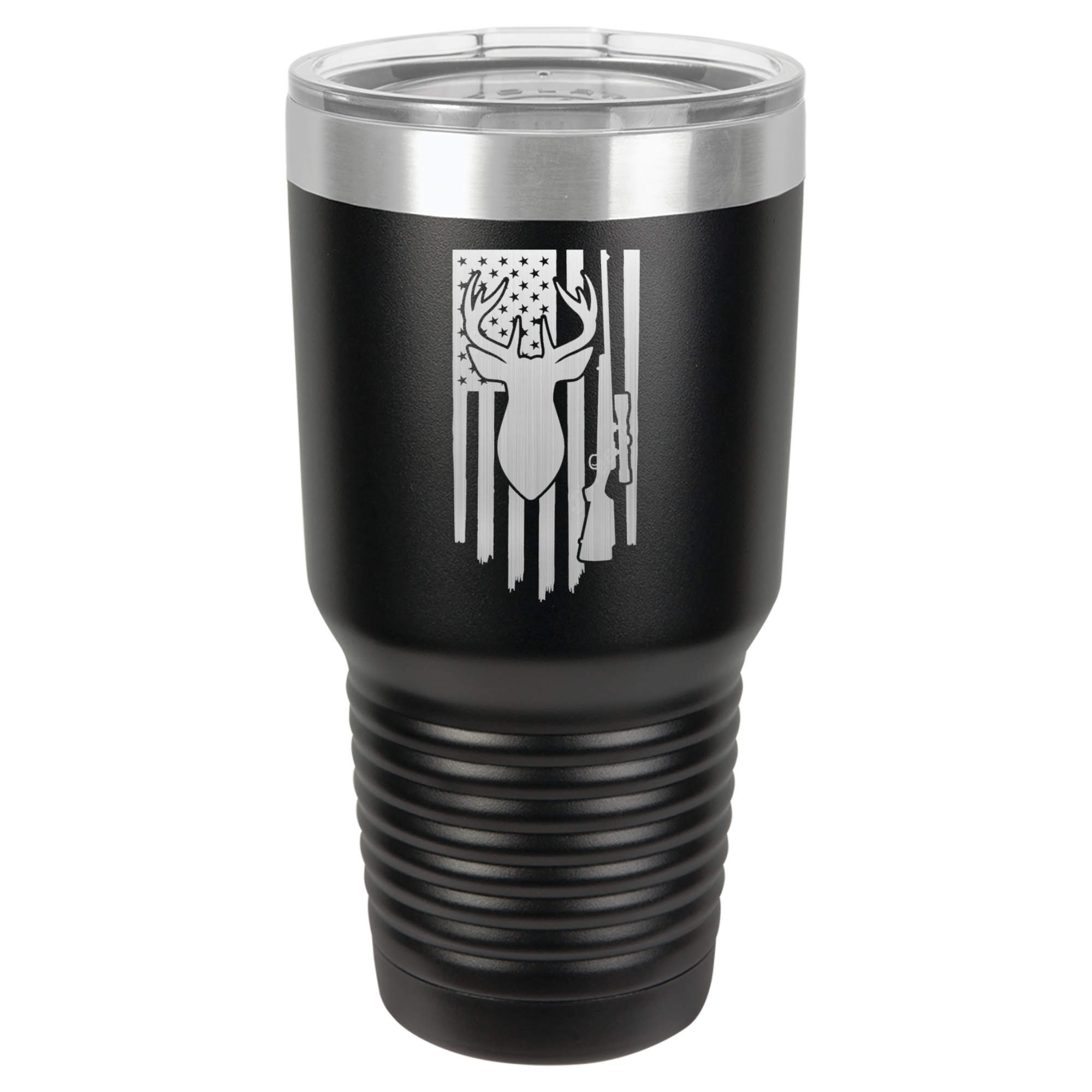 Personalized Flag Tumbler with Dedication