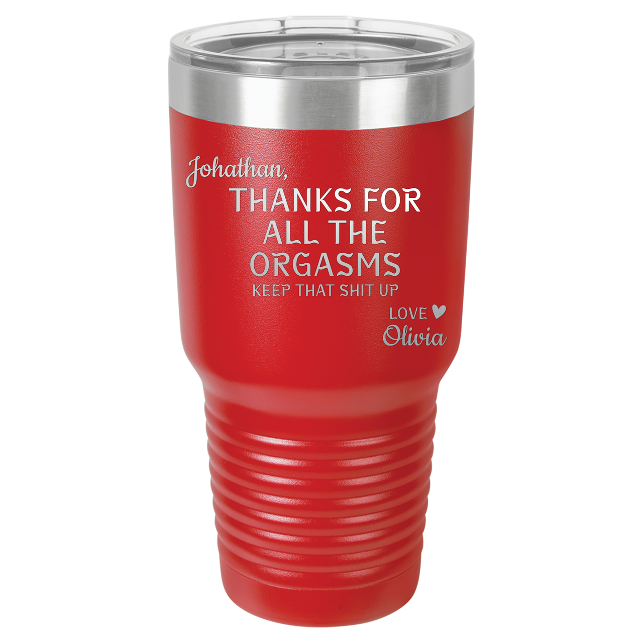 Thanks for All the Orgasms Insulated Tumbler