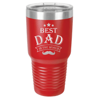 Thumbnail for Best Dad In The World 30oz Ringneck Tumbler
