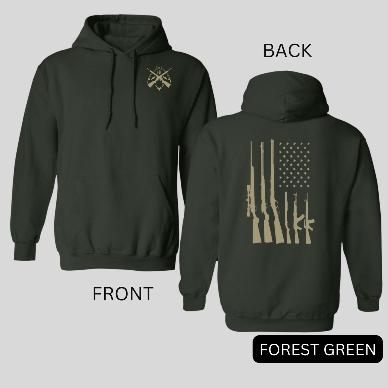 Hunting and Fishing Hoodie for Men – Broquet