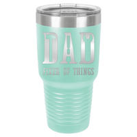 Thumbnail for Dad Fixer of Things 30oz Ringneck Tumbler
