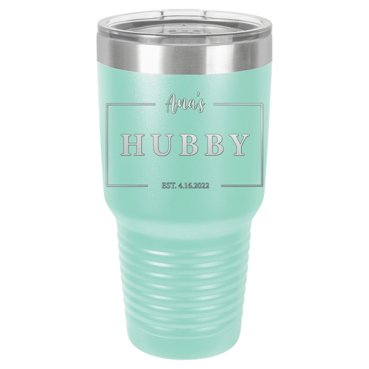 Hubby Anniversary 30oz Ringneck Tumbler