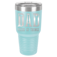 Thumbnail for Dad Fixer of Things 30oz Ringneck Tumbler