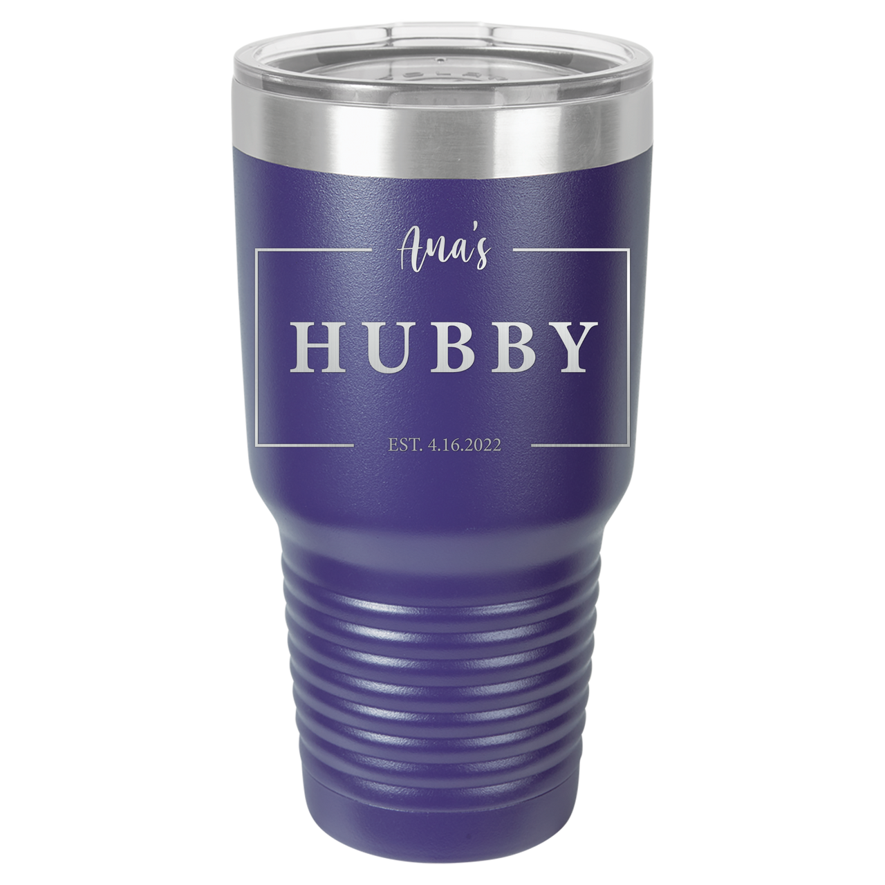 Hubby Anniversary 30oz Ringneck Tumbler