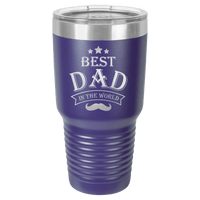 Thumbnail for Best Dad In The World 30oz Ringneck Tumbler