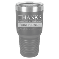 Thumbnail for Bonus Dad 30oz Ringneck Tumbler