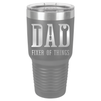 Thumbnail for Dad Fixer of Things 30oz Ringneck Tumbler