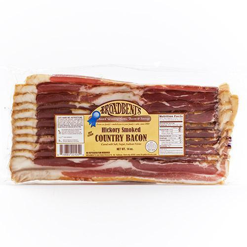 Broadbent Hickory Smoked Country Bacon - 14 oz Broadbent 1 Pack 