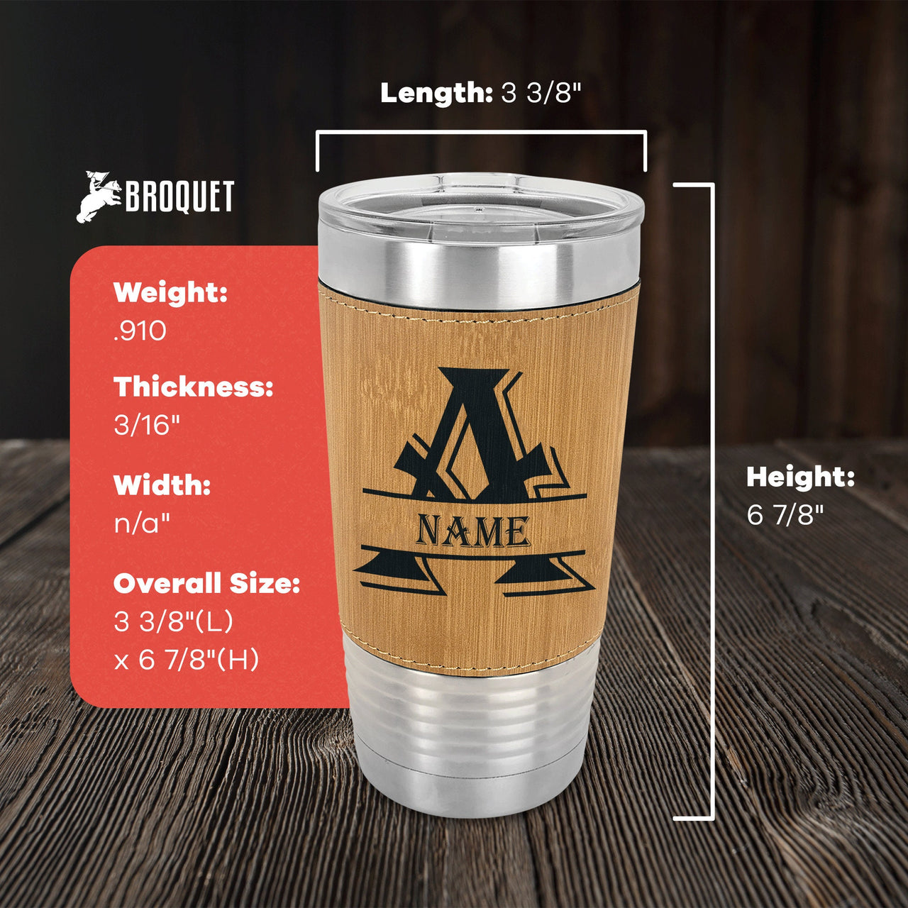 Personalized Stainless Steel Double Wall Insulated Tumbler, Dad Tumbler, Custom Tumbler, Fathers Day Tumbler, Personalized Tumbler
