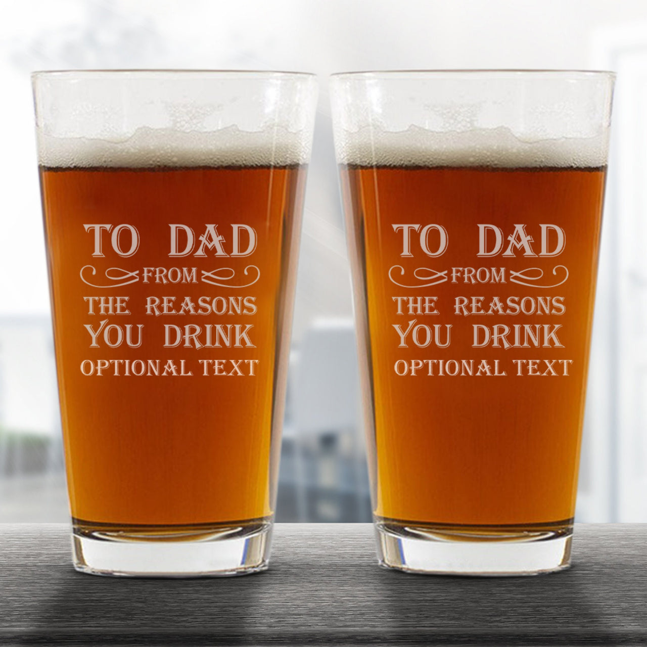 To Dad From The Reasons You Drink Beer Glass
