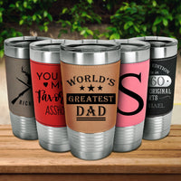 Thumbnail for Personalized Engraved Tumbler Dad
