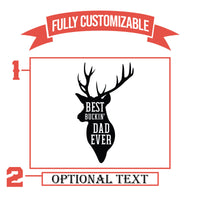 Thumbnail for Best Buckin' Dad Ever Hunting Tumbler Gifts