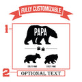 Papa Bear with 2 Cubs Pint Glass