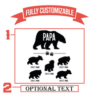 Thumbnail for Papa Bear with 5 Cubs Beer Glass